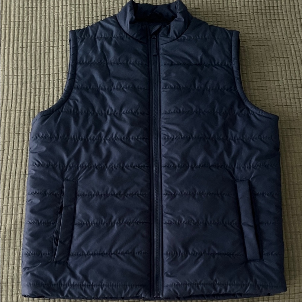 Sonoma Men's Dark Blue Quilted Vest